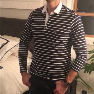Men’s Zegna Sport longsleeve collard shirt